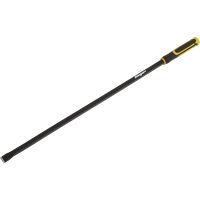 SEALEY Pry Bar 900mm Straight Heavy-Duty With Hammer Cap | S01191 | GSF Car Parts