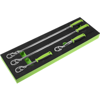 SEALEY Ratchet Wrench Set 4Pc 1/2"sq Drive Flip Reverse | S01231 | GSF Car Parts