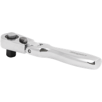 SEALEY Micro Flexi-Head Ratchet Wrench 1/4"sq Drive | S01254 | GSF Car Parts
