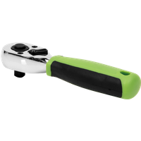 SEALEY Ratchet Wrench 1/4"sq Drive Stubby – Flip Reverse | S01258 | GSF Car Parts