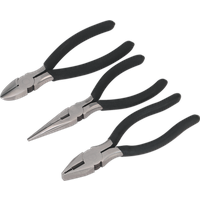 SEALEY Pliers Set 3Pc | S0447 | GSF Car Parts