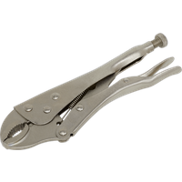 SEALEY Locking Pliers 215mm Curved Jaw | S0487 | GSF Car Parts
