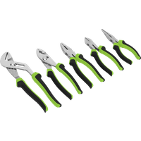 SEALEY Comfort Grip Pliers Set 5Pc | S0646 | GSF Car Parts