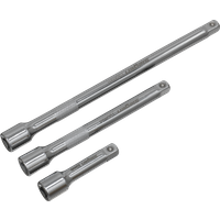 SEALEY Extension Bar Set 3Pc 1/4"sq Drive | S0718 | GSF Car Parts