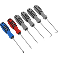 SEALEY Mini Pick & Screwdriver Set 6Pc | S0774 | GSF Car Parts