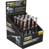 SEALEY Heavy-Duty Magnetic Pick-Up Tool 3.6Kg Capacity Display Box Of 16 | S0823DB | GSF Car Parts