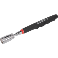 SEALEY Heavy-Duty Magnetic Pick-Up Tool With Led 3.6Kg Capacity | S0903 | GSF Car Parts