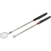 SEALEY Telescopic Magnetic Pick-Up Tool & Inspection Mirror Set 2Pc | S0940 | GSF Car Parts