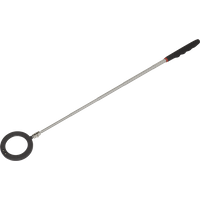 SEALEY Telescopic Inspection Mirror Ø75mm With Led | S0947 | GSF Car Parts