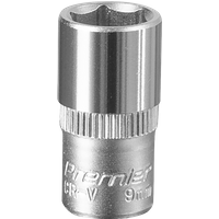 SEALEY Walldrive® Socket 9mm 1/4"sq Drive | S1409 | GSF Car Parts