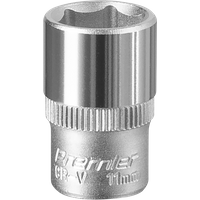 SEALEY Walldrive® Socket 11mm 1/4"sq Drive | S1411 | GSF Car Parts