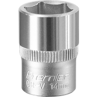 SEALEY Walldrive® Socket 14mm 3/8"sq Drive | S3814 | GSF Car Parts