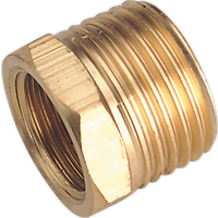 SEALEY Adaptor 1/2"bspt Male To 3/8"bsp Female | SA1/1238F | GSF Car Parts