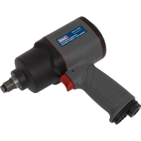 SEALEY Air Impact Wrench 1/2"sq Drive Composite - Twin Hammer | SA201 | GSF Car Parts