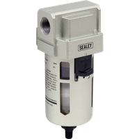 SEALEY Air Filter Auto Drain Max Airflow 140Cfm | SA206FAD | GSF Car Parts