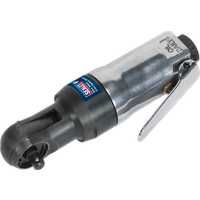 SEALEY Air Ratchet Wrench 1/4"sq Drive Super Stubby | SA230 | GSF Car Parts