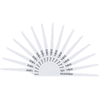 SEALEY 74mm Air Saw Blade 32Tpi - Pack Of 15 | SA345/B3215 | GSF Car Parts