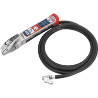 SEALEY Professional Tyre Inflator With 2.5M Hose & Clip-On Connector | SA37/94 | GSF Car Parts