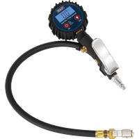SEALEY Digital Tyre Inflator With Clip-On Connector | SA400 | GSF Car Parts