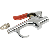 SEALEY Air Blow Gun Palm Type With 1/4"bsp Air Inlet & Safety Nozzle | SA913 | GSF Car Parts