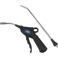 SEALEY Air Blow Gun Kit 4Pc With 1/4"bsp Air Inlet & Safety Nozzle | SA914 | GSF Car Parts