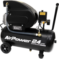 SEALEY Air Compressor 24L Direct Drive 2Hp | SAC2420A | GSF Car Parts