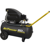 SEALEY Air Compressor 50L Direct Drive 2Hp 110V | SAC5020E110V | GSF Car Parts