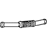 Exhaust Pipe A2a Fits: SAAB 9-3