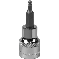 SEALEY Ball-End Hex Socket Bit 3mm 3/8"sq Drive | SBBH001 | GSF Car Parts