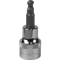 SEALEY Ball-End Hex Socket Bit 5mm 3/8"sq Drive | SBBH003 | GSF Car Parts