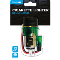 JRP 12V Universal Illuminated Cigarette Lighter | SCL01 | GSF Car Parts