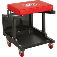 SEALEY Mechanic's Utility Seat & Step Stool | SCR16 | GSF Car Parts