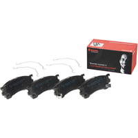 Front Brake Pad Set Brembo Fits MAZDA 626 Mk V Hatchback (GF) 2.0 DITD (GFFP)