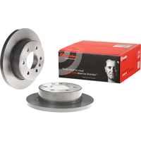 Brembo Mercedes-Benz Esprinter Rear Brake Solid Disc Pair - 298mm Diameter | 08.D045.11 | GSF Car Parts