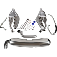 Sport Exhaust Set With 84 Mm Tail Pipe Jpgroup Fits: PORSCHE 911