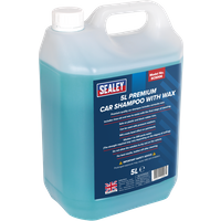 SEALEY Car Shampoo Premium With Wax 5L | SCS006 | GSF Car Parts