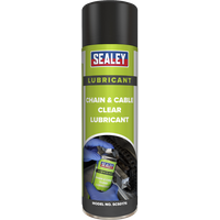 SEALEY Chain & Cable Clear Lubricant 500Ml | SCS017S | GSF Car Parts