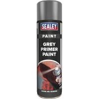 SEALEY Grey Primer Paint 500Ml | SCS029S | GSF Car Parts