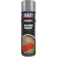 SEALEY Silver Paint 500Ml | SCS031S | GSF Car Parts