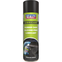 SEALEY Rubber Care Silicone-Free Lubricant 500Ml | SCS043S | GSF Car Parts