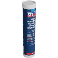 SEALEY Ep2 Lithium Complex Grease Cartridge 400G | SCS106 | GSF Car Parts