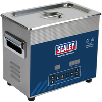 SEALEY Ultrasonic Parts Cleaning Tank 3L | SCT03 | GSF Car Parts