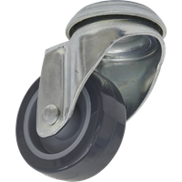 SEALEY Castor Wheel Bolt Hole Swivel Ø50mm | SCW250SB | GSF Car Parts