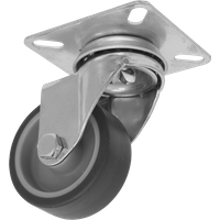 SEALEY Medium-Duty Thermoplastic Swivel Castor Wheel Ø50mm - Trade | SCW250SPEM | GSF Car Parts