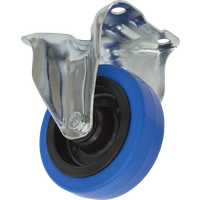 SEALEY Castor Wheel Fixed Plate Ø100mm | SCW3100FP | GSF Car Parts
