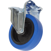SEALEY Castor Wheel Fixed Plate Ø125mm | SCW3125FP | GSF Car Parts