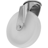SEALEY Heavy-Duty Nylon Bolt Hole Castor Wheel Ø100mm - Trade | SCW4100SBEM | GSF Car Parts