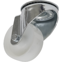 SEALEY Castor Wheel Bolt Hole Swivel Ø80mm | SCW480SB | GSF Car Parts