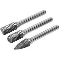 SEALEY Tungsten Carbide Rotary Burr Set 3Pc | SDBK3 | GSF Car Parts