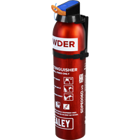 SEALEY Fire Extinguisher 0.6Kg Dry Powder - Disposable | SDPE006D | GSF Car Parts